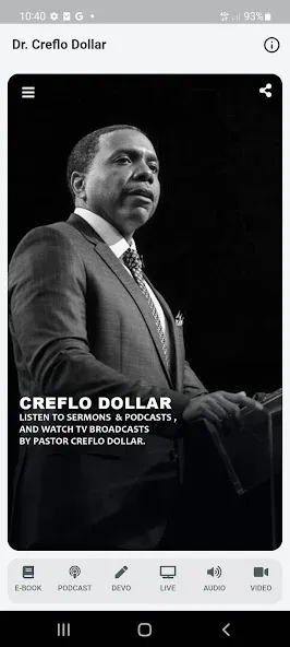 Creflo Dollar's Sermons screenshot 1