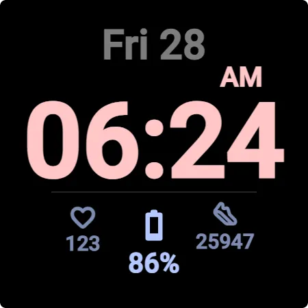 Simple Anim Watch Face I screenshot 7