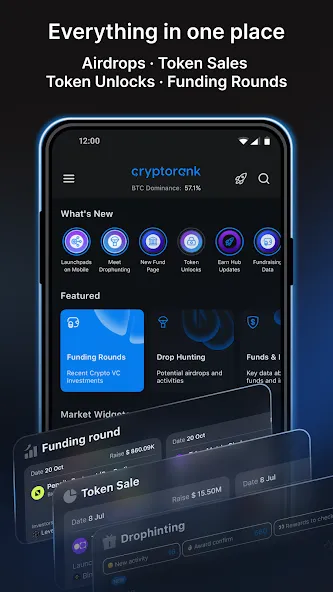 CryptoRank: Crypto Tracker App screenshot 1