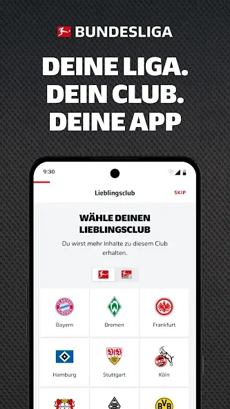 Bundesliga: Fußball Liveticker screenshot 1