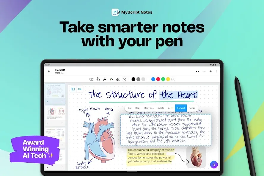 MyScript Notes: AI Note Taking screenshot 9