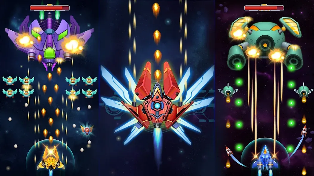 Chicken Attack: Galaxy Shooter screenshot 6