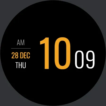 Dens Digital 1 Watch Face screenshot 6