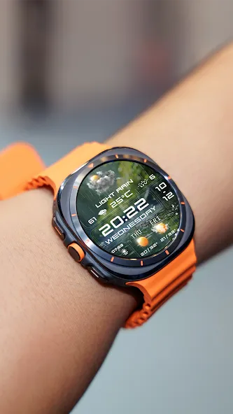 N-SPORT 758 Watch Face Wear OS screenshot 4