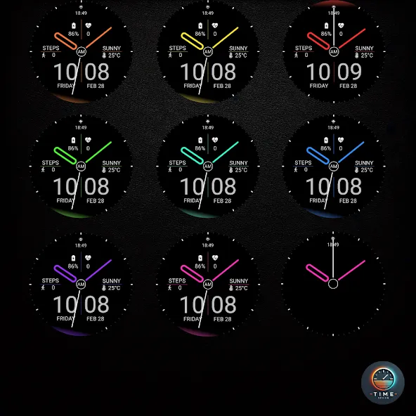 Magical Sweep Watch Face screenshot 3