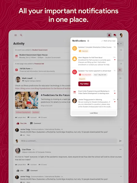 MyChaffey screenshot 8