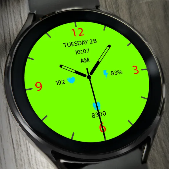 Key042 Analog Watch Face screenshot 3
