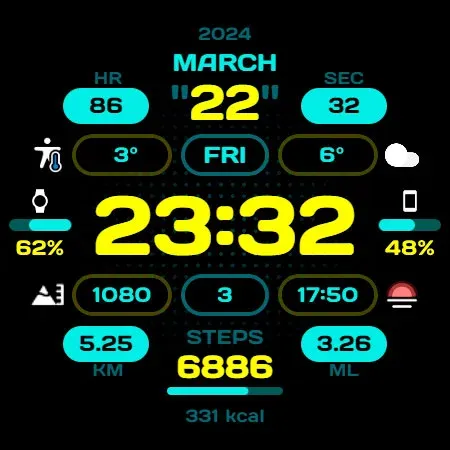 Qumoo Watch Face screenshot 13