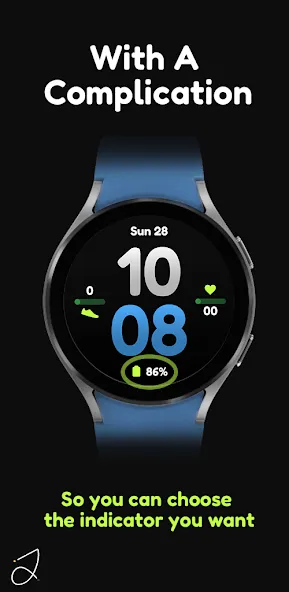 Simple Ptt Watch Face screenshot 1