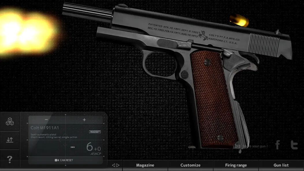 Magnum3.0 Gun Custom Simulator screenshot 1