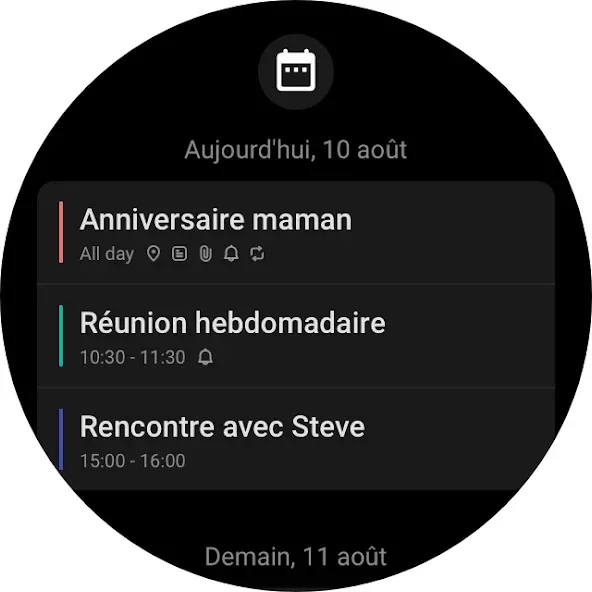 Calendrier Agenda, Planner App screenshot 9
