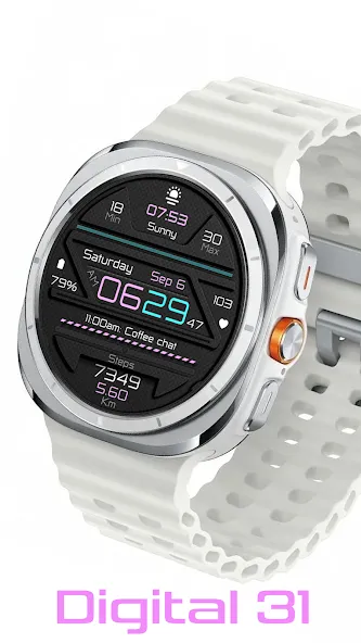 CC Digital 31 watch face screenshot 4