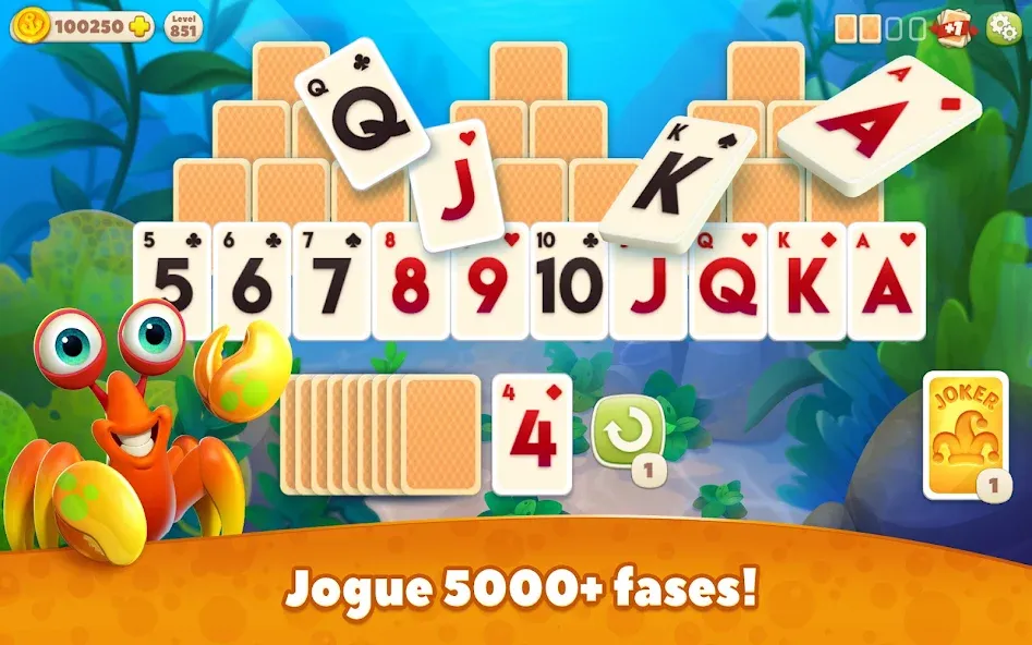 Undersea Solitaire Tripeaks screenshot 9