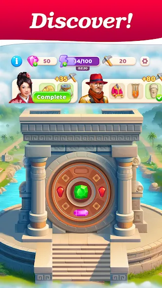 Merge Treasure Hunt screenshot 2