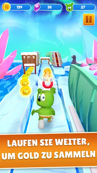 Gumibär run-Endlose Laufspiele screenshot 3