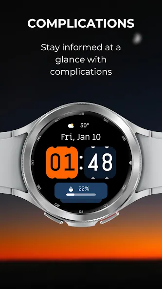 EXD129: Daily Watch Face screenshot 7