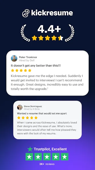 Kickresume: AI Resume Builder screenshot 3