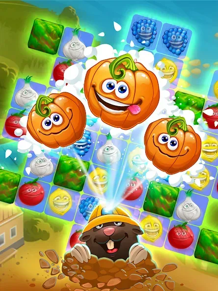 Funny Farm match 3 game screenshot 20