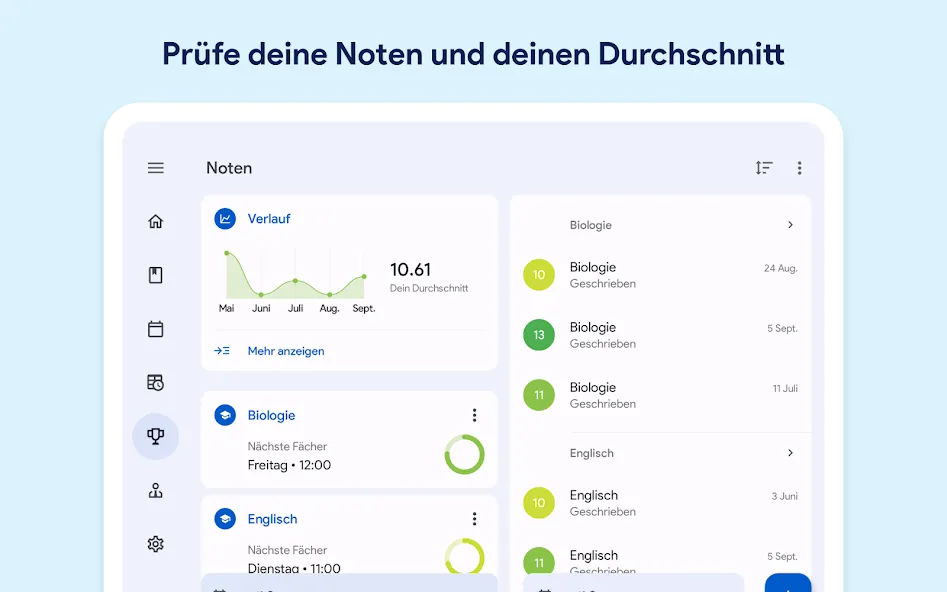 Schulplaner und Stundenplan screenshot 11