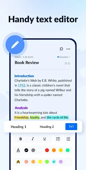 Notepad, Notes, Easy Notebook screenshot 2