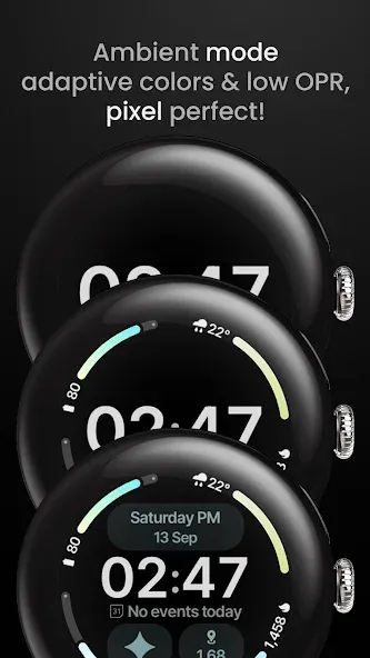 Adaptive Watch Face screenshot 3