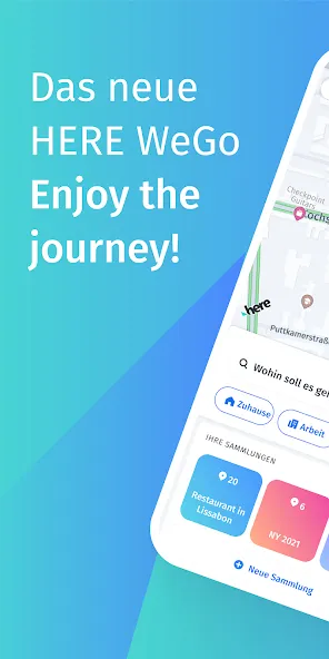 HERE WeGo: Maps & Navigation screenshot 1