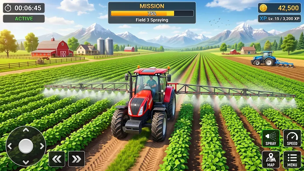 US Tractor Farming Games 3D screenshot 3
