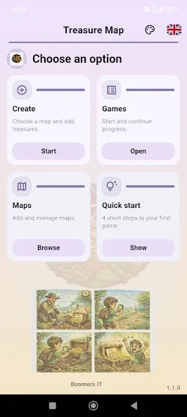 Treasure Map screenshot 1