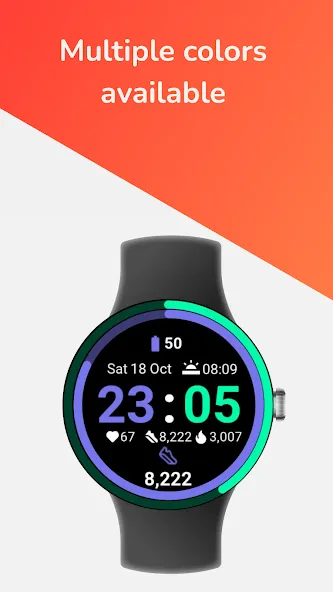 G Fit: Health Watch Face Wear screenshot 2