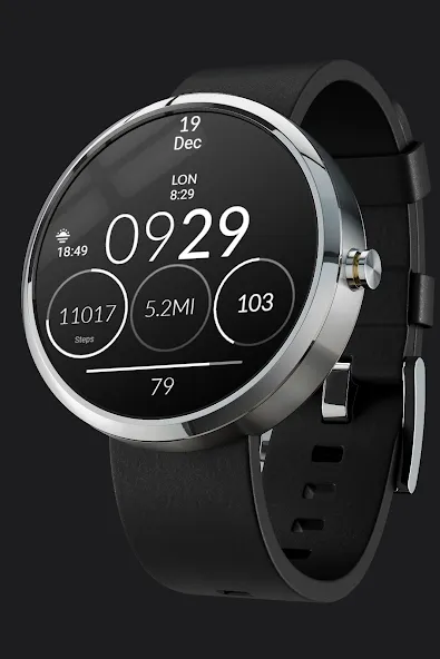 CC Clean 07 Watch Face screenshot 4