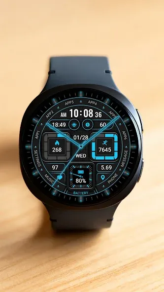 Fluorescence Clock ZKin Watch screenshot 7