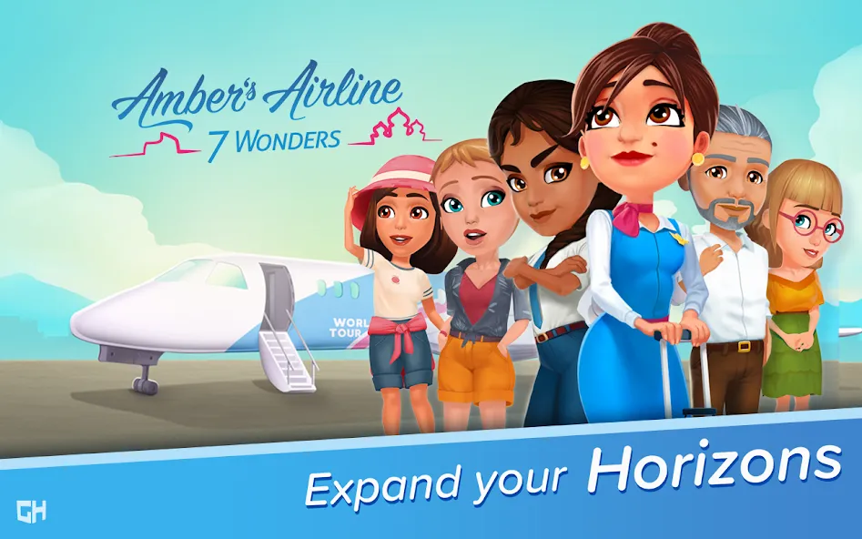 Amber's Airline - 7 Wonders screenshot 6