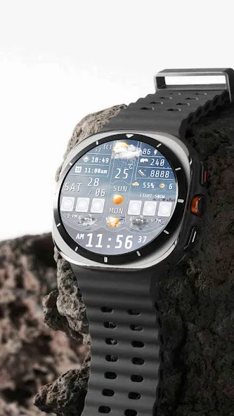 N-SPORT754 Weather Dial Watch screenshot 8