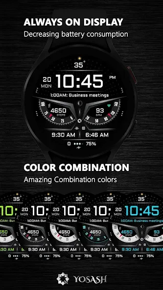 A475 Angry Eyes Digital Face screenshot 7