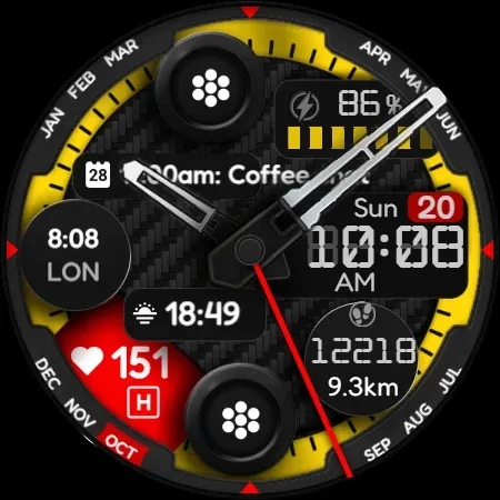 Watch Face CUE130 screenshot 14
