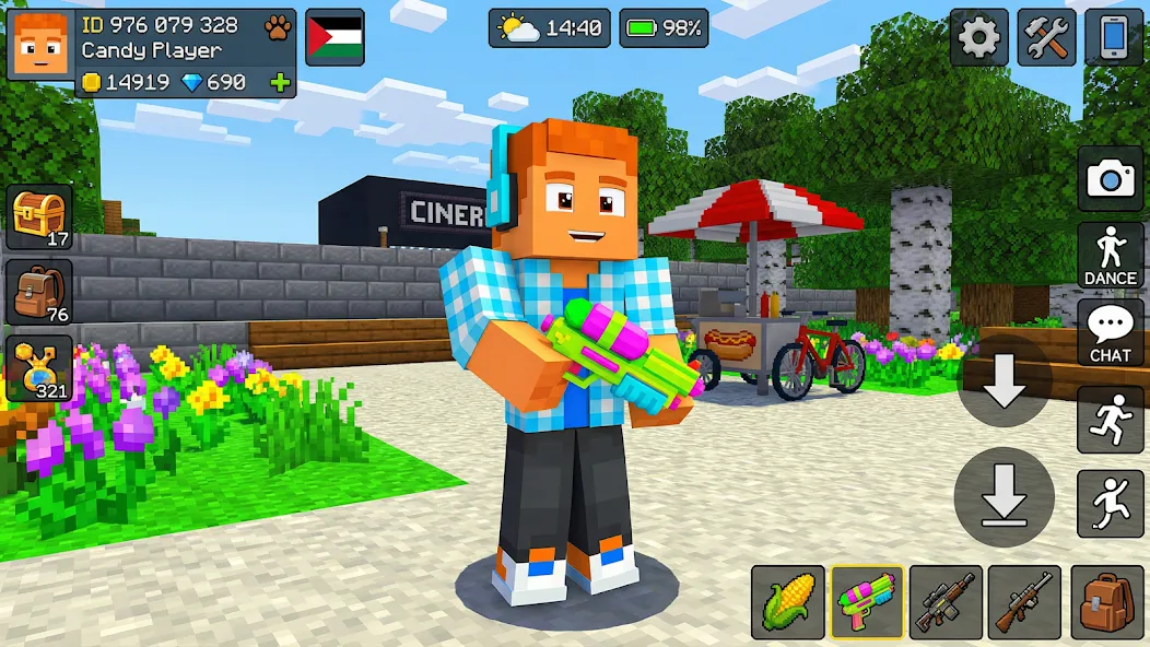School Party: Block Craft screenshot 2
