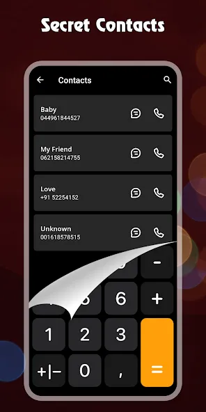 Calculator - Hide Photo, Video screenshot 7