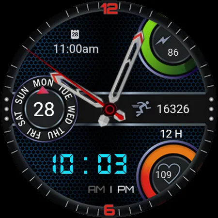 IA44 Hybrid Watchface screenshot 7