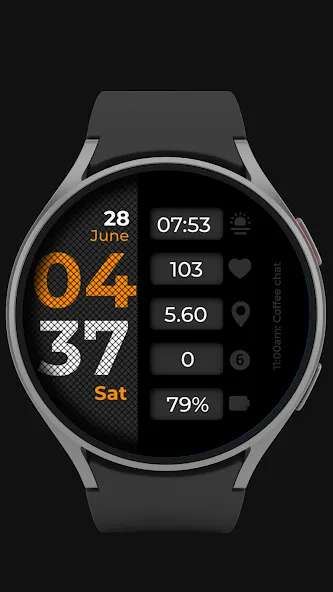 CC Digital 25 Watch Face screenshot 1