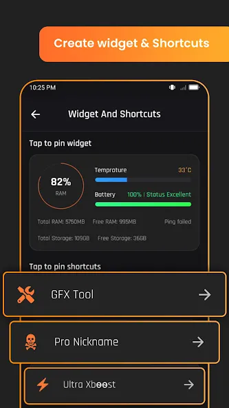 Game booster GFX Fire Fix screenshot 6