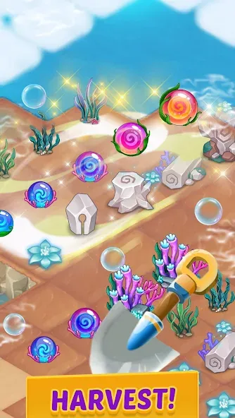 Merge Mermaids-magic puzzles screenshot 2