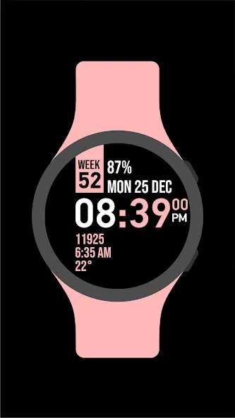 Week Watch Face screenshot 4