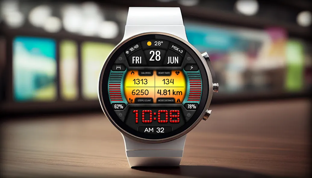 TUNADAS WS04 Watch face screenshot 3