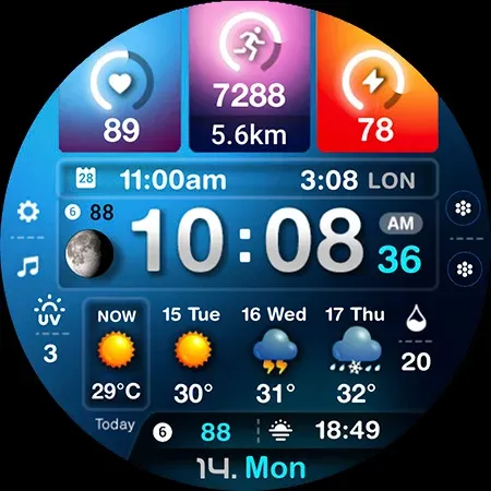 ML2U 243 Watch Face screenshot 31