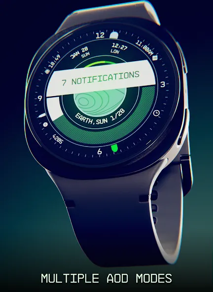 Planet in stars Watch Face screenshot 2