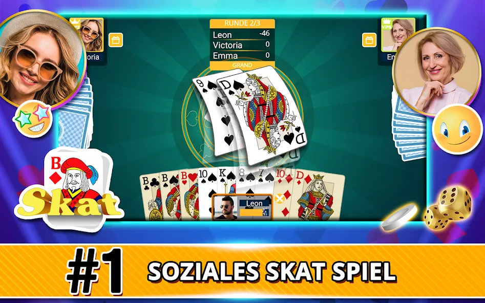 Skat, Backgammon, Mau Mau screenshot 10