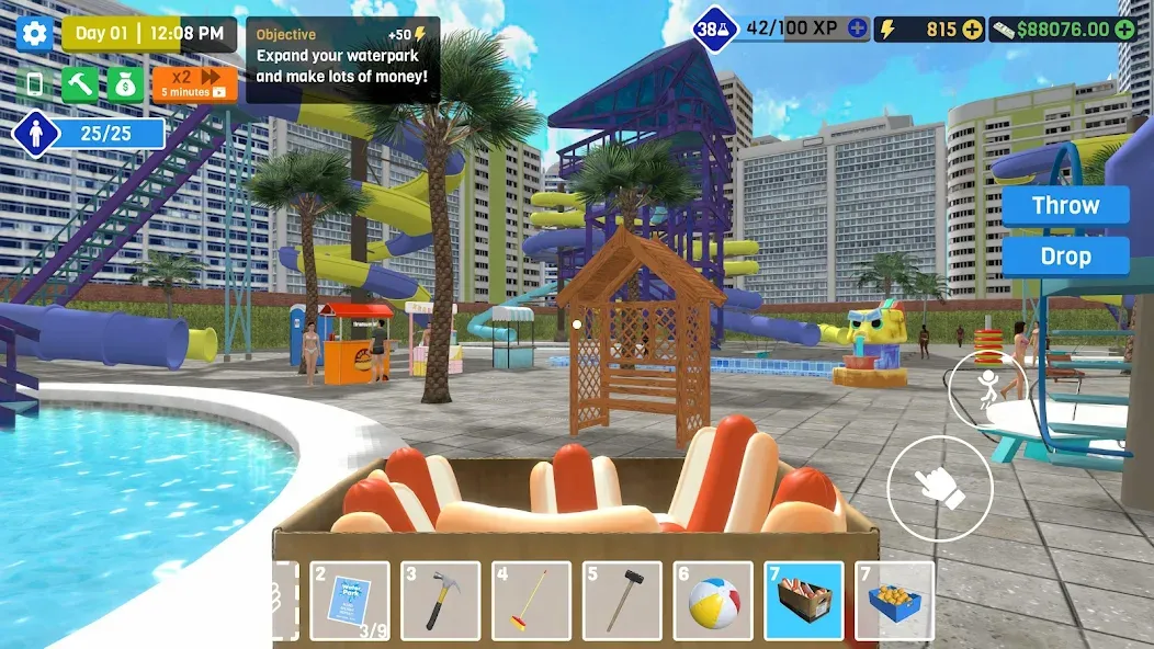 Waterpark Owner Simulator screenshot 8