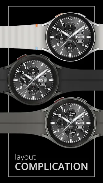 DADAM122: Analog Watch Face screenshot 2