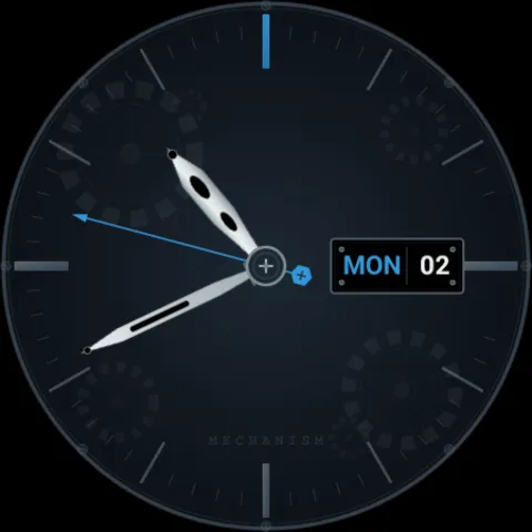 Dark Mechanism - watch face screenshot 6