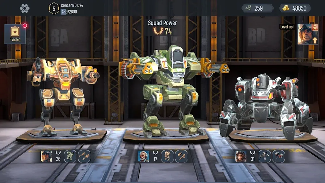 Concern: Mech Robôs de Guerra screenshot 2